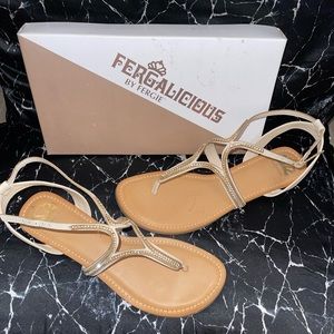 Fergie Rhinestone Sandals
